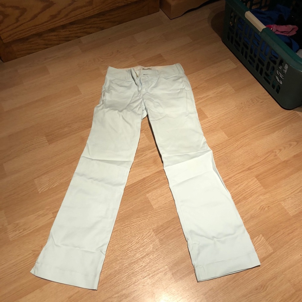 Light blue trousers